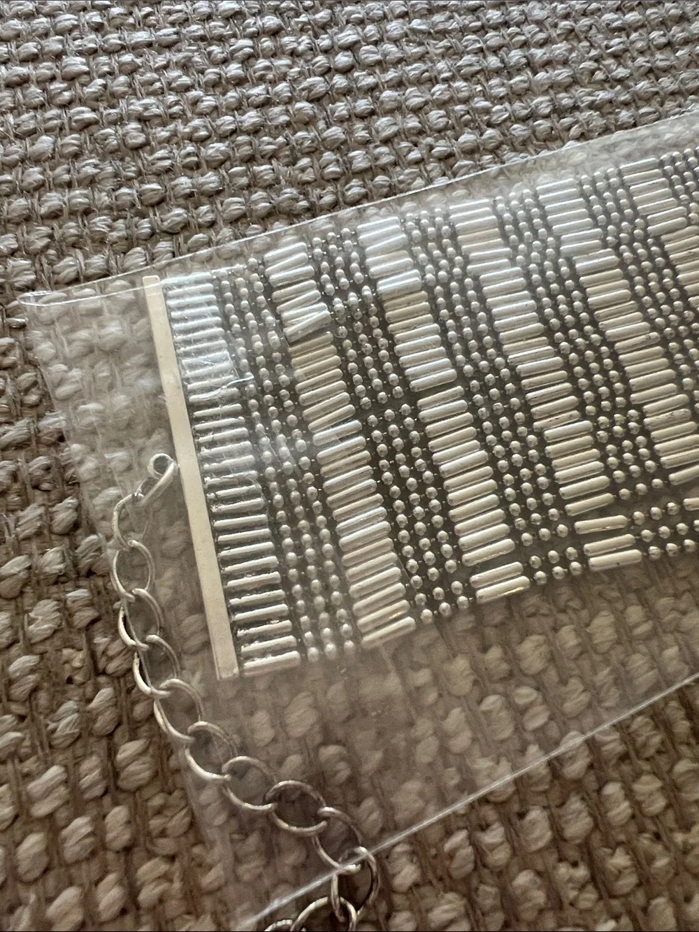 NWT Plunder Mae Silver Multi-Strand Bracelet, Deadstock